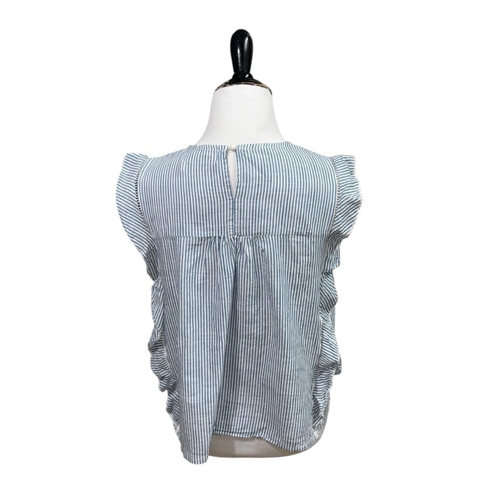 Chicwish Women's M Medium Crochet Reverie Sleeveless Top Lace Trim Striped - Picture 7 of 8